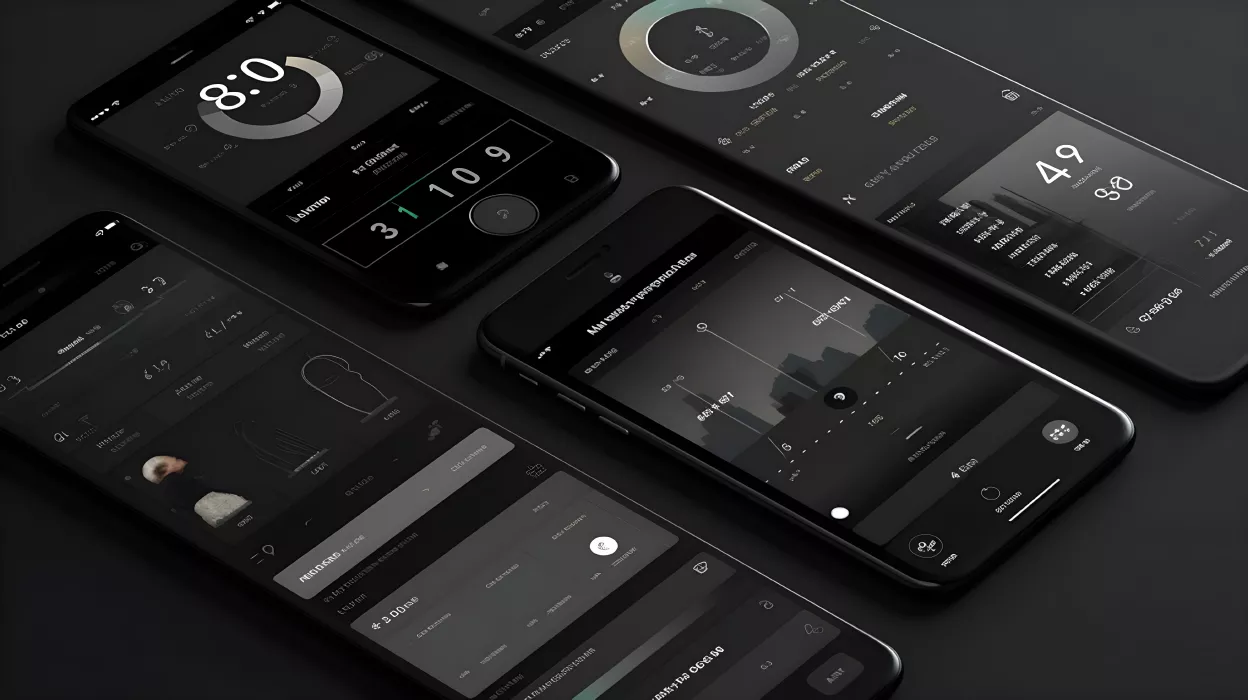 وکتور پس زمینه واقع بینانه گوشی موبایل