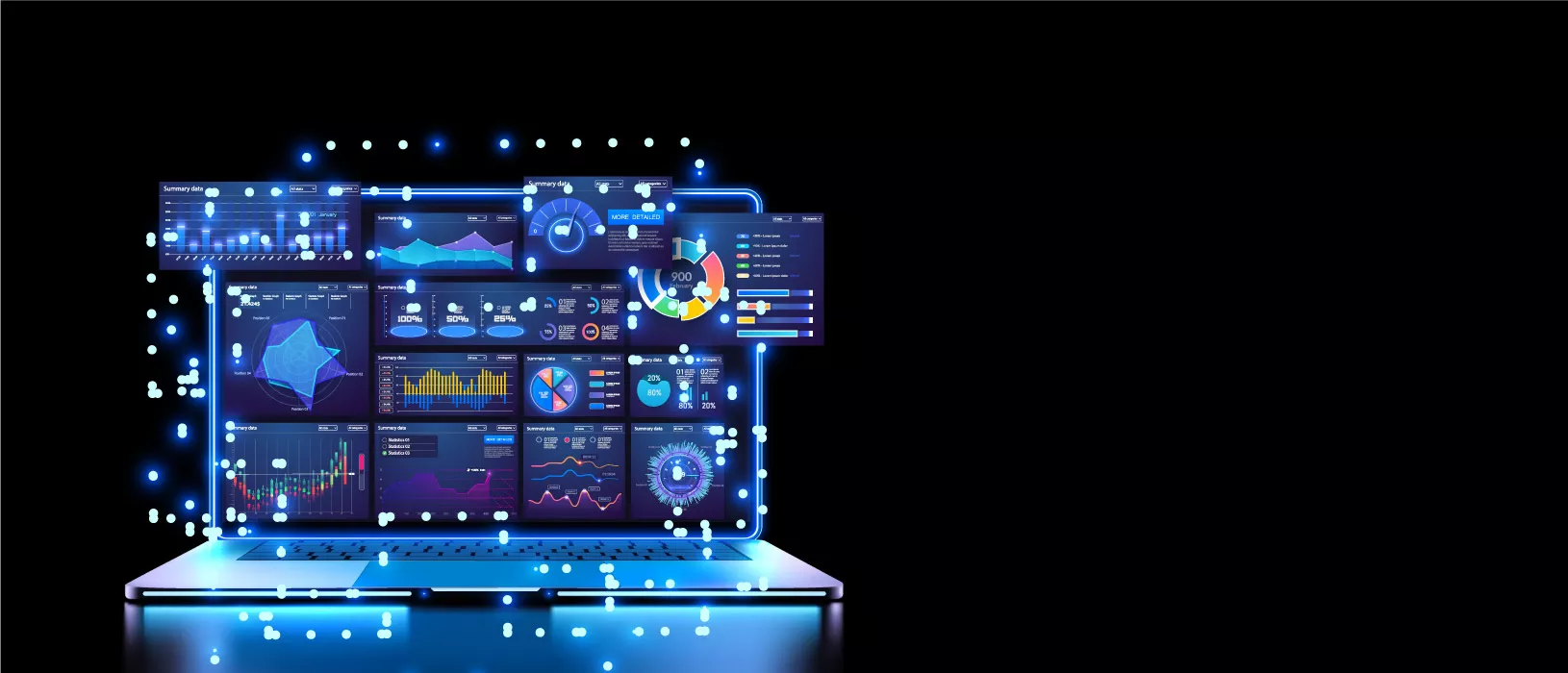 وکتور پس زمینه لپ تاپ و فناوری