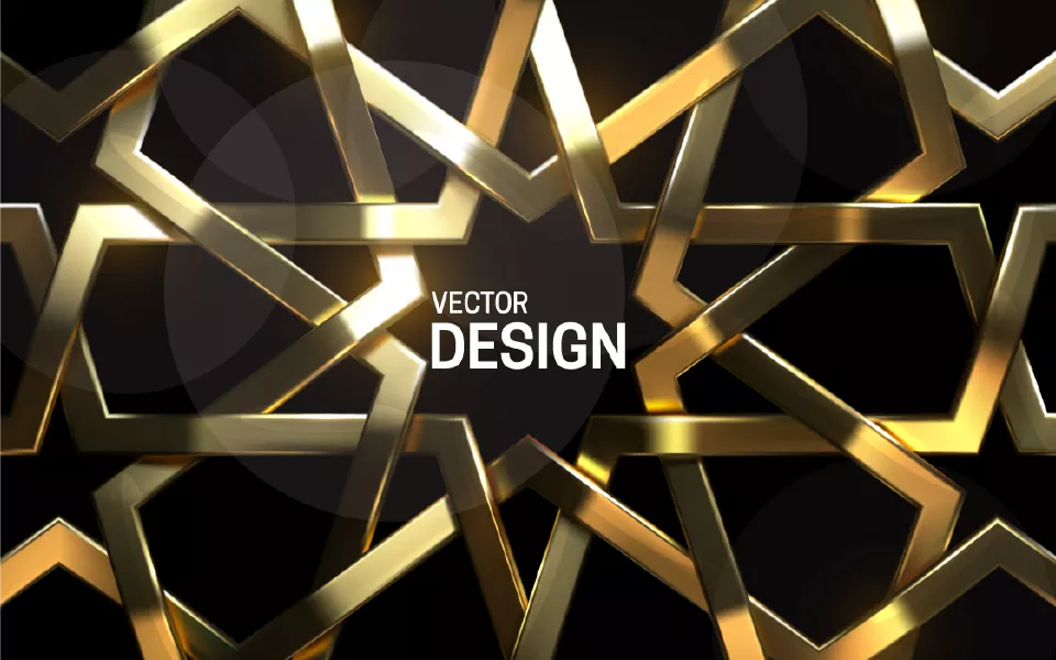 وکتور پس زمینه لوکس طرح سنتی