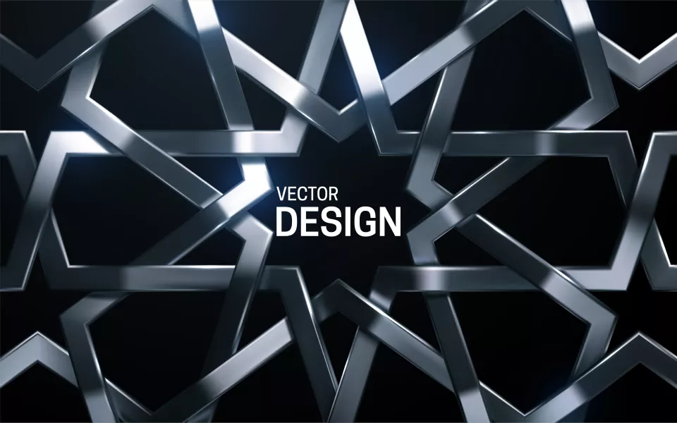 وکتور پس زمینه سبک سنتی فلزی