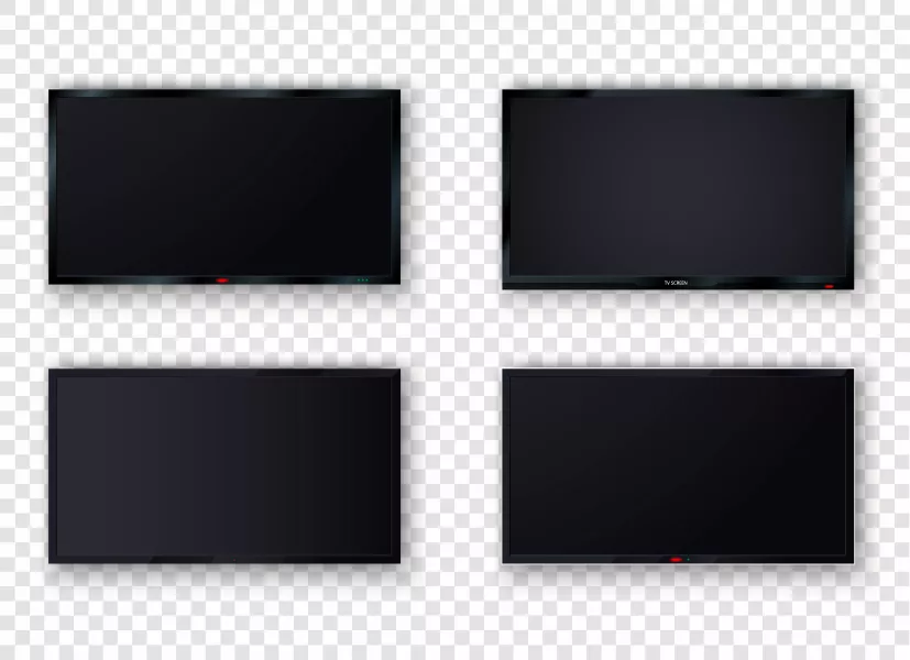 وکتور تلویزیون واقع بینانه