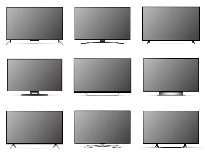 وکتور مجموعه تلویزیون واقع بینانه