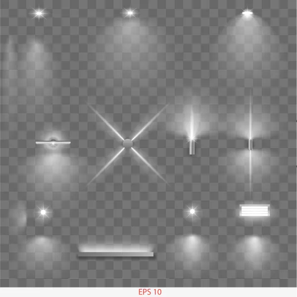 وکتور نور و افکت های نور