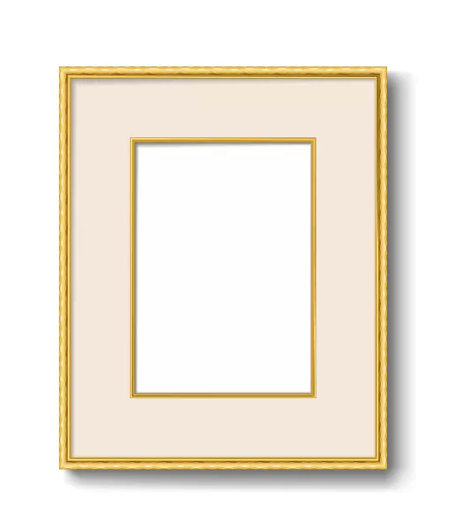 وکتور قاب عکس طلایی شماره پانزده