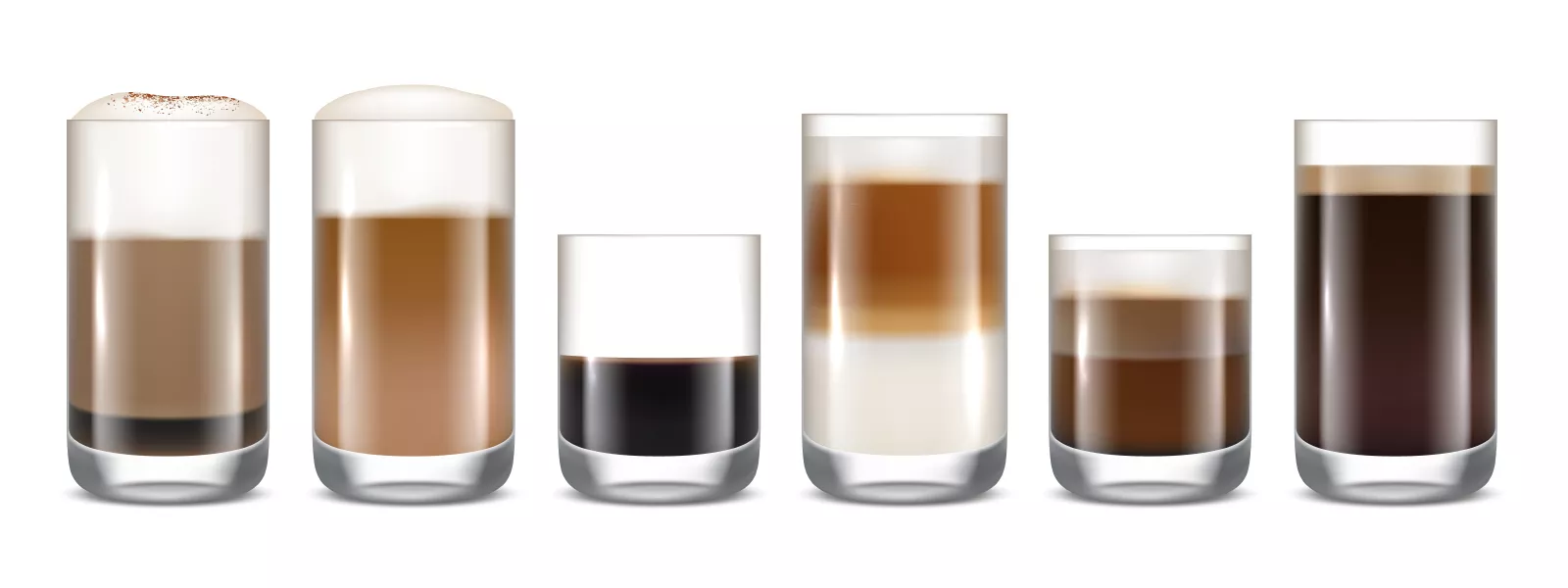 وکتور طراحی نوشیدنی های واقع بینانه