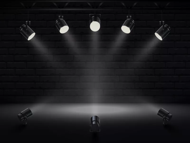 وکتور دکوراسیون و نور پردازی شماره دو