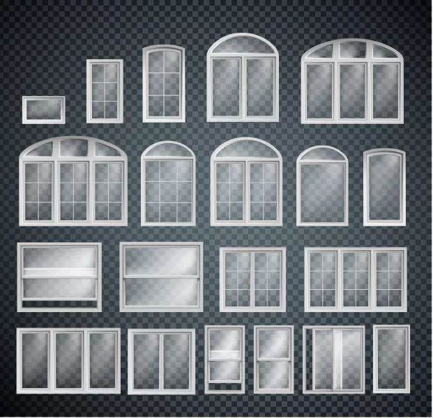 وکتور پنجره های شماره یک