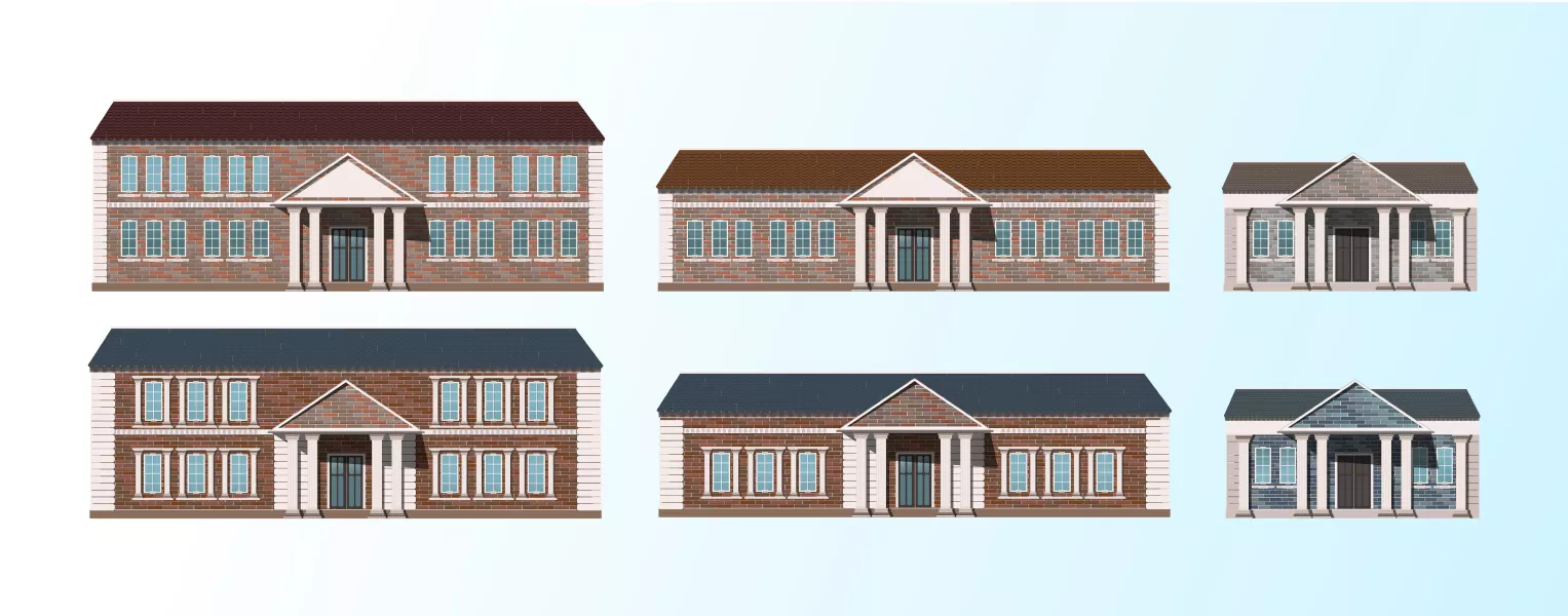 وکتور طراحی ساختمان