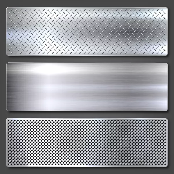 وکتور ست بنر فلزی شماره یک