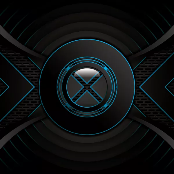 وکتور پس زمینه مدرن لایه ای آبی و سیاه