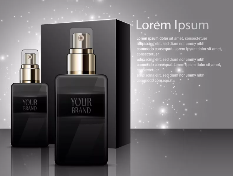 وکتور تبلیغ عطر و ادکلن شماره دو