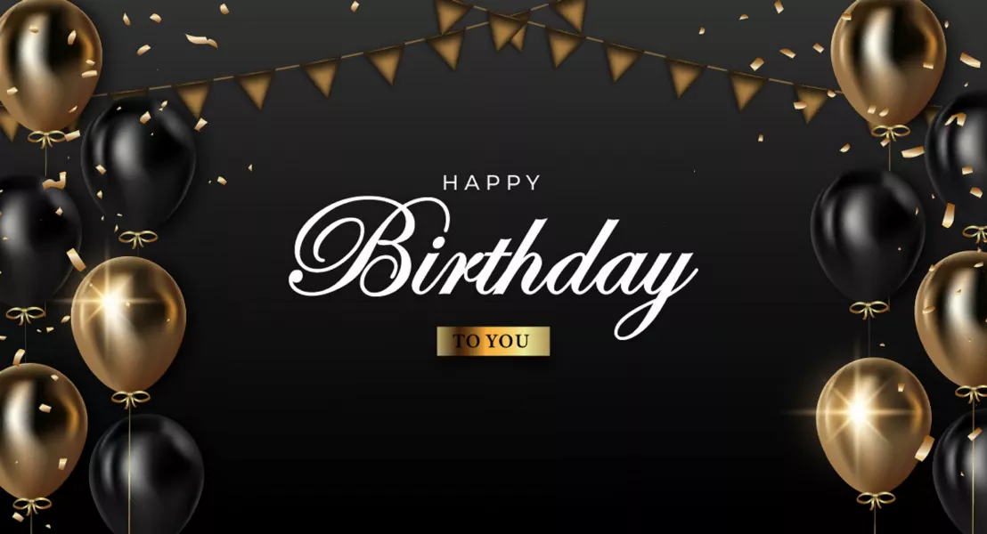 وکتور پس زمینه لوکس جشن تولد