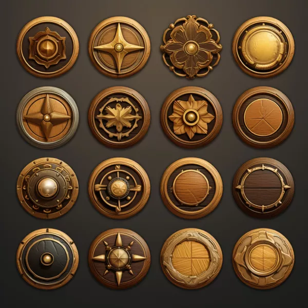 وکتور ست المان طراحی بازی شماره دو