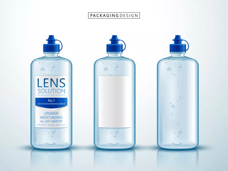 وکتور بطری های واقع بینانه