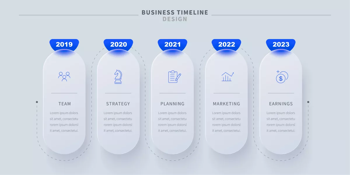 وکتور اینفوگرافیک شیشه ای شماره سه