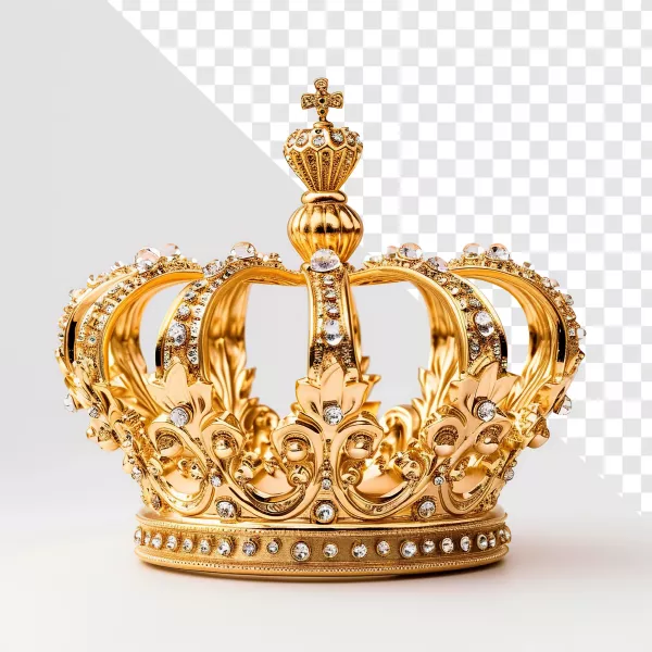 موکاپ تاج طلا واقع بینان شماره دو