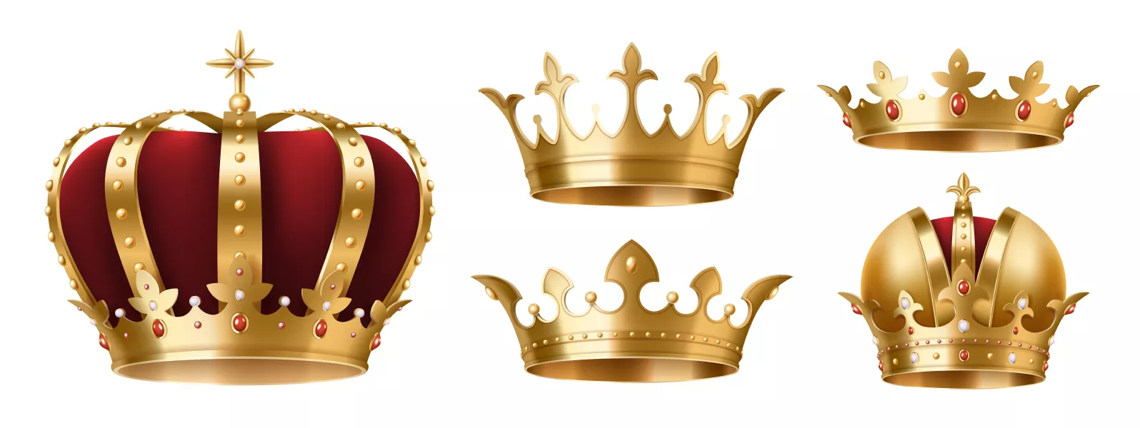 وکتور لوکس تاج پادشاهی مختلف