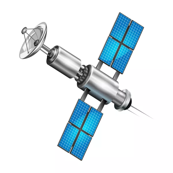 وکتور ماهواره سه بعدی