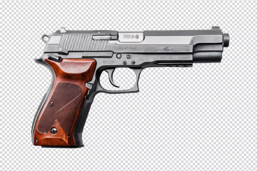 موکاپ اسلحه کمری شماره دو