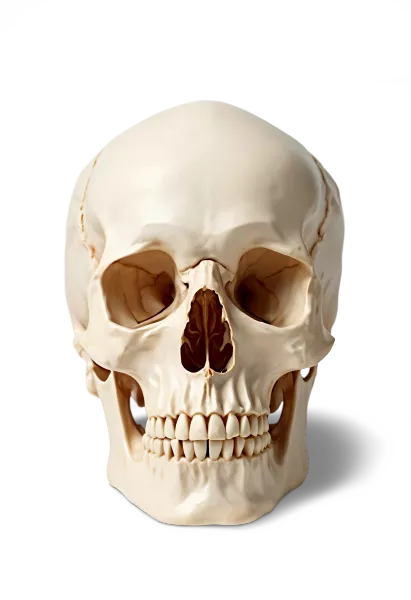 موکاپ پزشکی جمجمه انسان