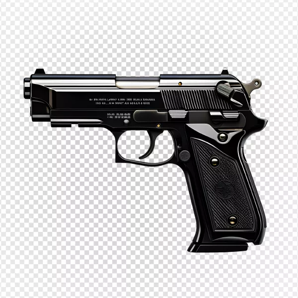 موکاپ اسلحه کمری شماره نه