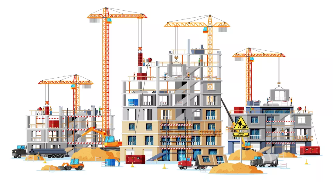 وکتور ساخت و ساز و ساختمان