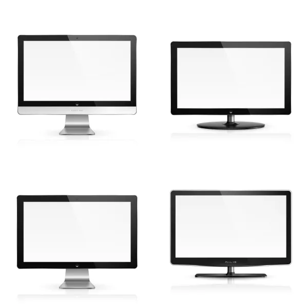 وکتور مانیتور های واقع بینانه