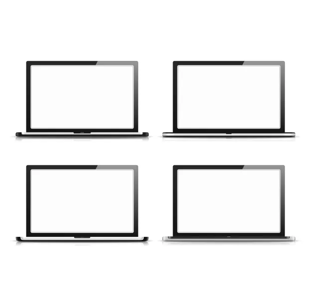 وکتور صفحه نمایش لپ تاپ