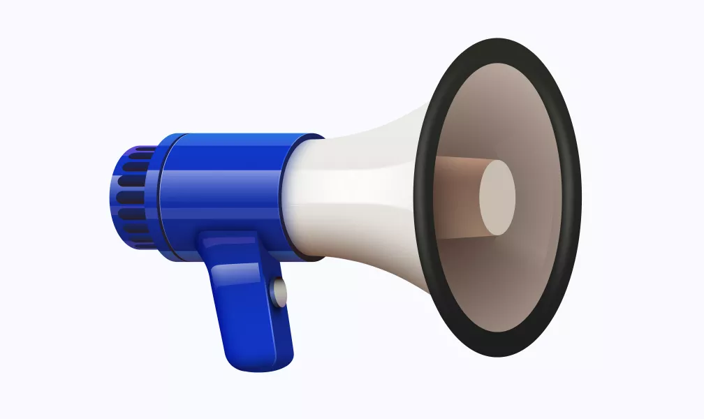 وکتور واقع بینانه بلندگو شماره شش