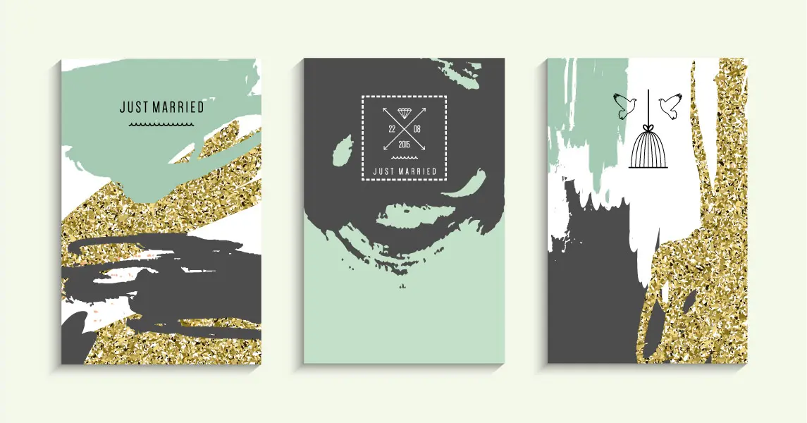 وکتور ست قالب آماده لوکس شماره یک