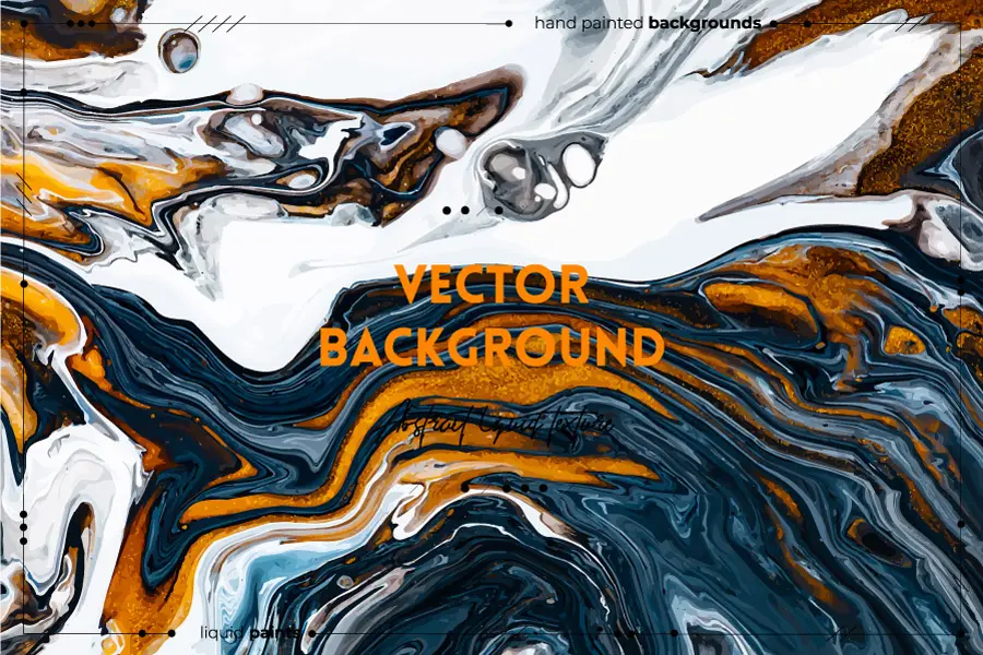 وکتور پس زمینه طرح رنگ و جوهر