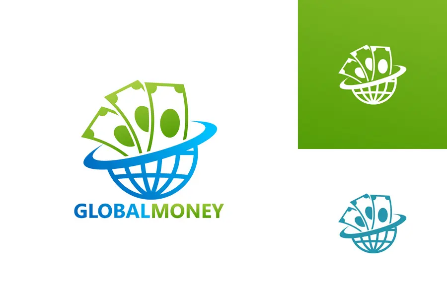 وکتور لوگو تجارت و اسکناس