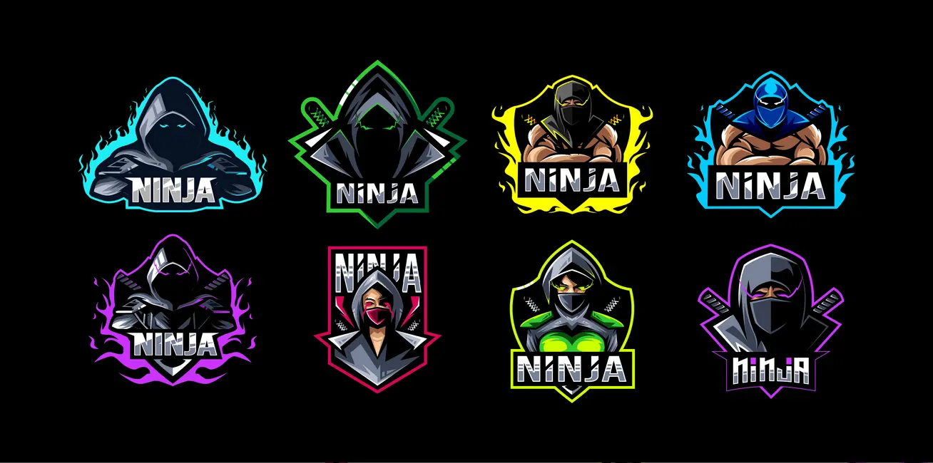 وکتور ست لوگو گیم و کارتونی