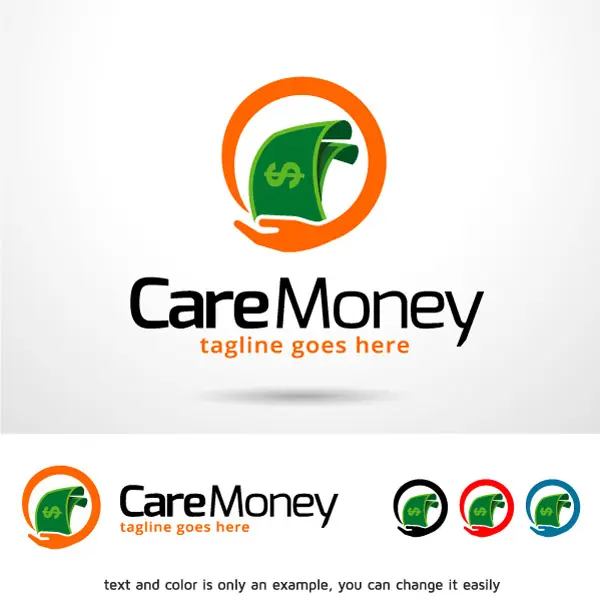 وکتور لوگو اسکناس سه بعدی