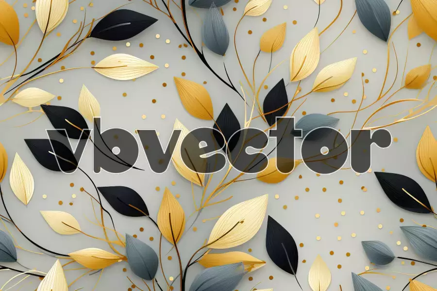 وکتور پس زمینه گل و گیاه شماره پنج