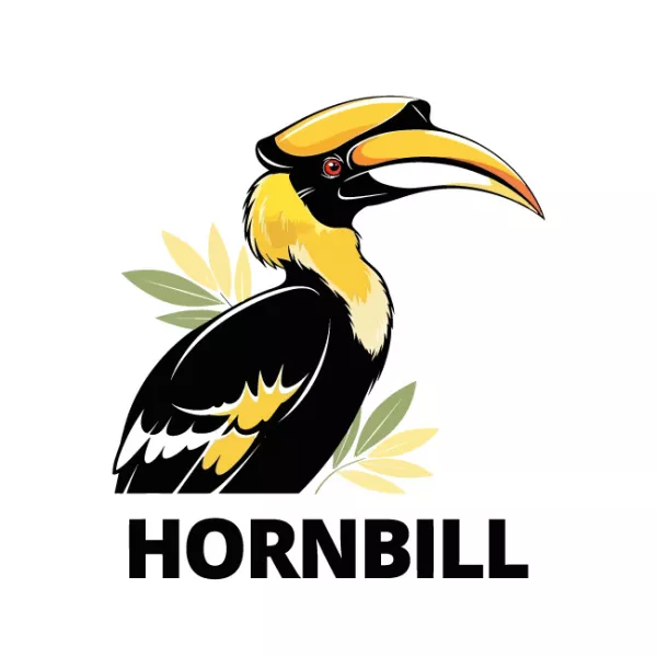 وکتور طراحی لوگو پرنده شماره دو