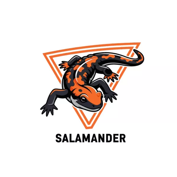 وکتور طراحی لوگو مارمولک