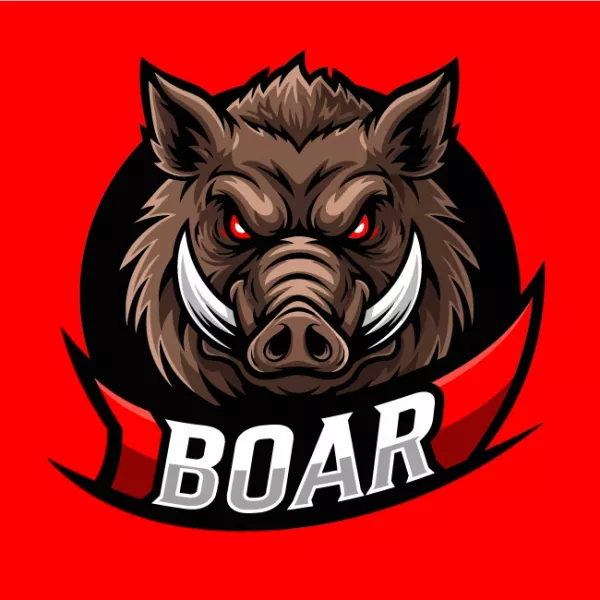 وکتور طراحی لوگو حیوانات شماره هشت