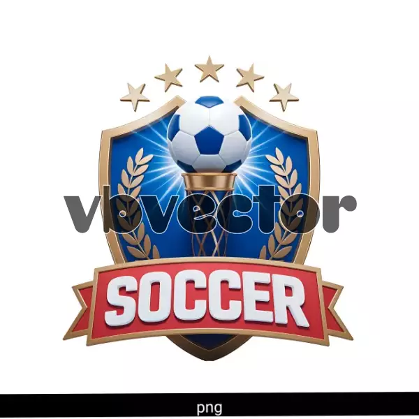 موکاپ لوگو سه بعدی تیم فوتبال