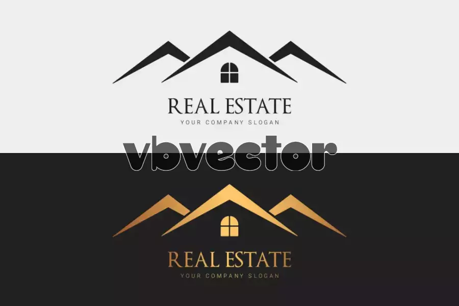 وکتور لوگو ساختمان و املاک