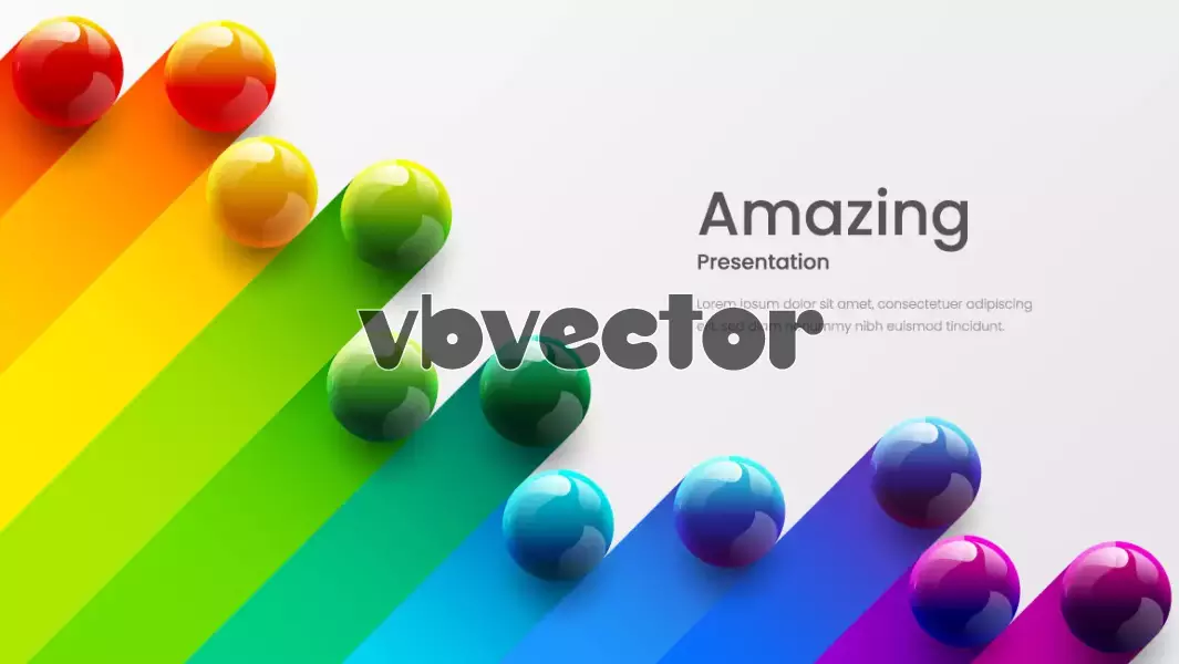 وکتور پس زمینه رنگارنگ براق