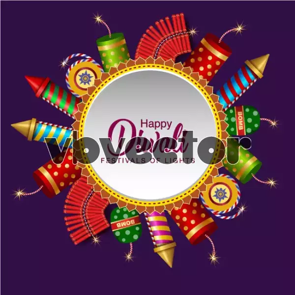 وکتور پس زمینه مناسبتی آتش بازی