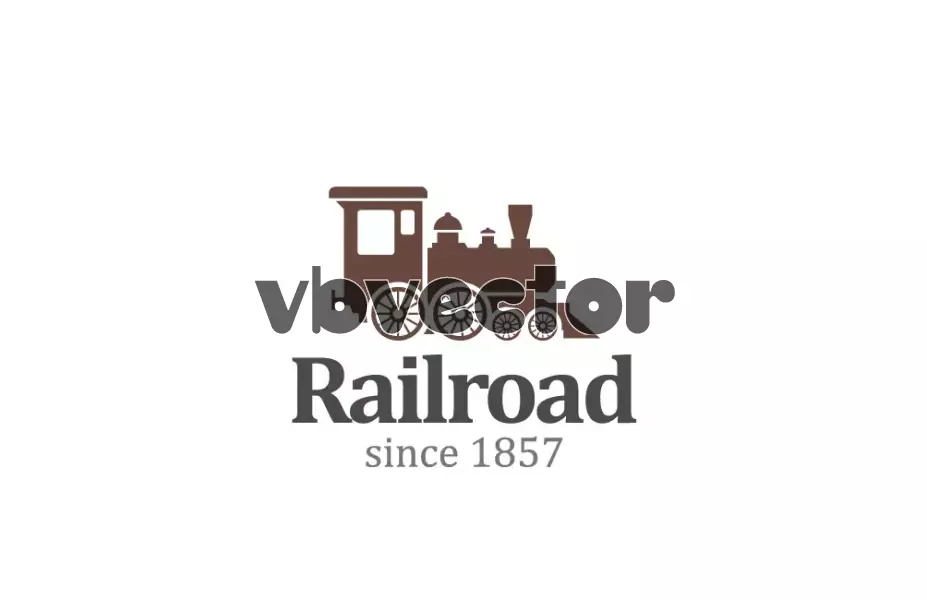 وکتور لوگو قطار