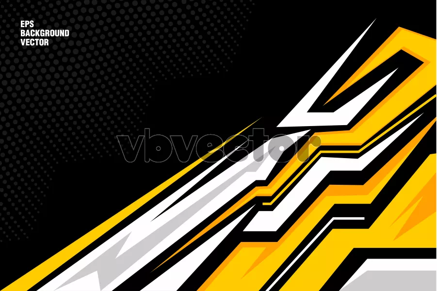 وکتور پس زمینه مدرن زرد و سیاه