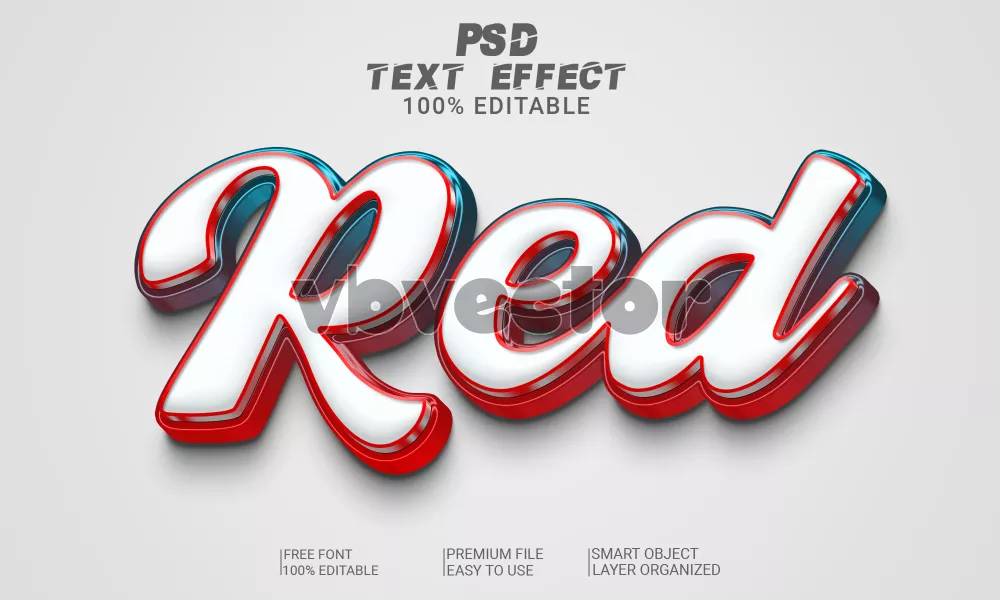 موکاپ فونت سه بعدی مناسب متن های فارسی و انگلیسی