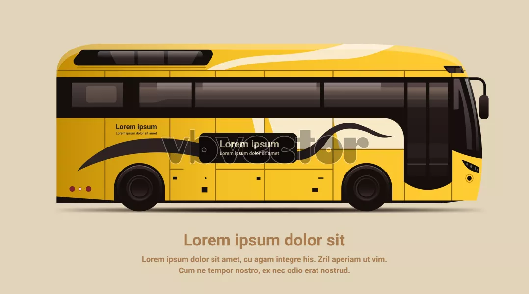 وکتور اتوبوس مسافرتی شماره دو