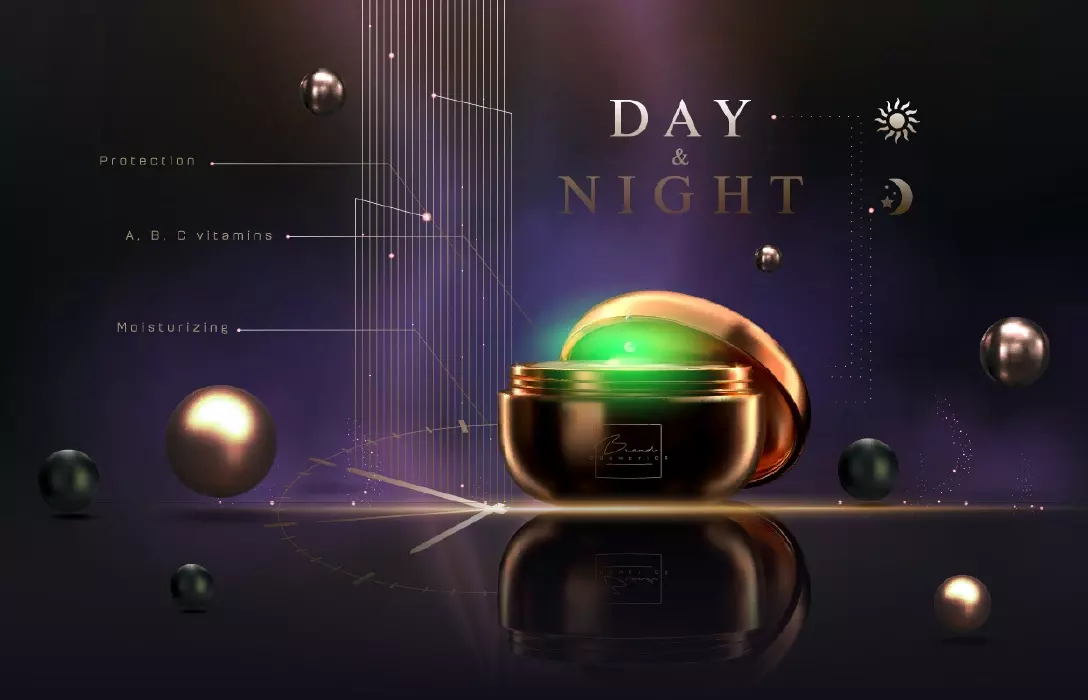 وکتور تبلیغ لوازم آرایش شماره دو