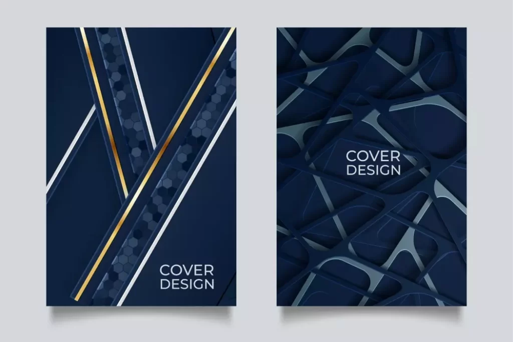 وکتور قالب آماده لایه ای مدرن