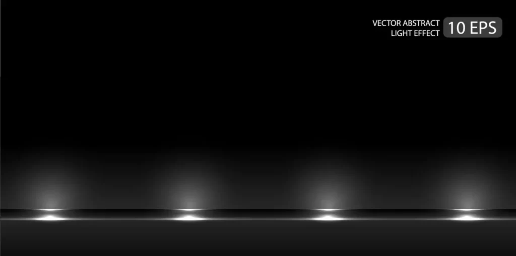 دانلود وکتور زمینه با نور پردازی دکوراسیون