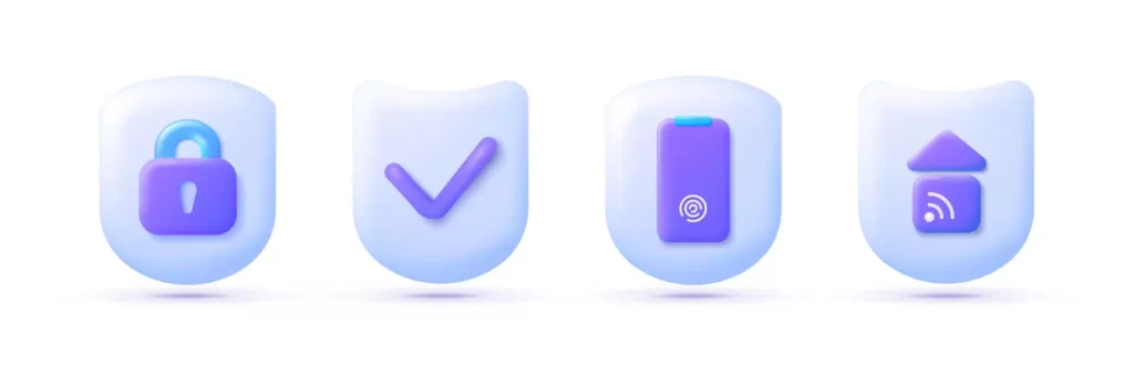 دانلود وکتور ست آیکون های سه بعدی